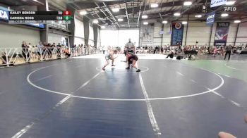 126 lbs Rr Rnd 1 - Kailey Benson, SheKong vs Carissa Ross, Team RJN