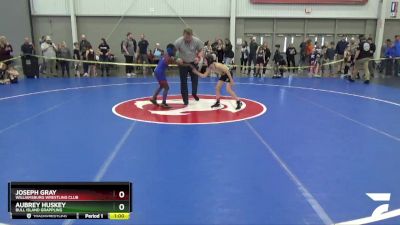 63 lbs Cons. Round 2 - Aubrey Huskey, Bull Island Grappling vs Joseph Gray, Williamsburg Wrestling Club