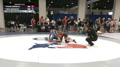 55 kg Cons. Sub-rd Of 16 - Ethan Andreula, Savage Wrestling Academy LlC vs Jekai Sedgwick, Forge Wrestling