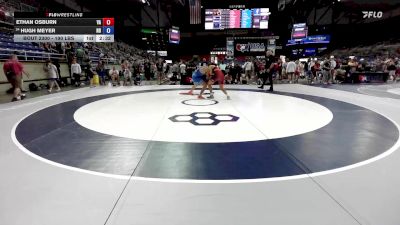 190 lbs Cons. Rd Of 16 - Ethan Osburn, VA vs Hugh Meyer, ND