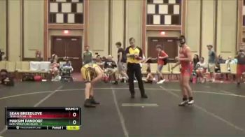 117 lbs Round 5 (6 Team) - Sean Breedlove, Team Gotcha vs Maksim Pandorf, Elite Wrestling Black