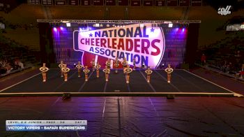 Victory Vipers - Safari Superstars [2026 L2.2 Junior - PREP - D2 Day 1] 2026 NCA San Marcos Classic