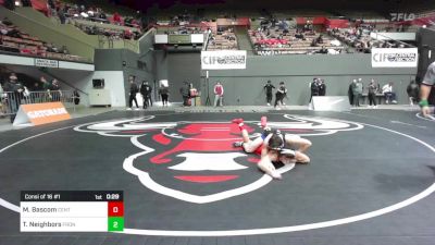 140 lbs Consi Of 16 #1 - Maddox Bascom, Centennial vs Tyson Neighbors, Frontier