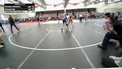 134-H lbs Round Of 32 - Michael Mirassol, American MMAW vs William Kim, Prime Wrestling Club