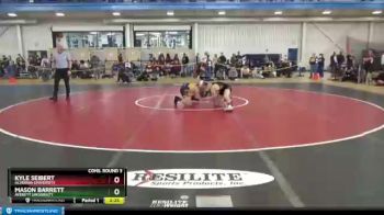 133 lbs Cons. Round 3 - Kyle Seibert, Alvernia University vs Mason Barrett, Averett University