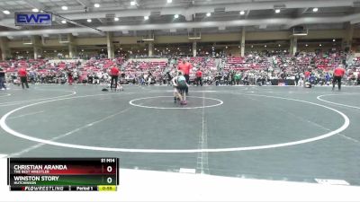 49 lbs Champ. Round 2 - Christian Aranda, The Best Wrestler vs Winston Story, Hutchinson