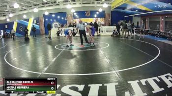 106 Gold Quarterfinal - Matias Herrera, Braddock vs Alejandro Ravelo, Southwest Miami