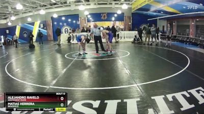 106 Gold Quarterfinal - Matias Herrera, Braddock vs Alejandro Ravelo, Southwest Miami