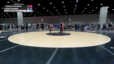 67 lbs Cons. Round 3 - Colson Beckley, OK vs Cage Daugherty, OK