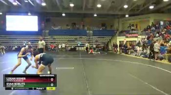 113 lbs Quarterfinal - Logan Kisner, Loyola-Blakefield vs Evan Boblits, Saint Mary`s Ryken
