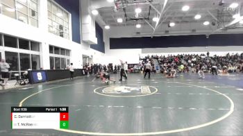 120 lbs Quarterfinal - Teagan McRae, Mira Costa vs Caden Garriott, South Torrance