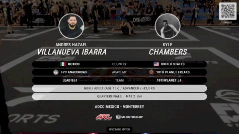 Andres Villanueva vs Kyle Chambers 2024 ADCC Monterey Open
