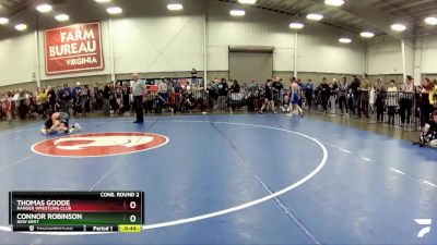 97 lbs Cons. Round 2 - Connor Robinson, New Kent vs Thomas Goode, Ranger Wrestling Club