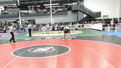 4 - 138 lbs Quarterfinal - Colby Groce, Sherando vs Camden Murray, Woodgrove