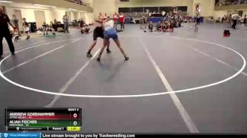 130 lbs Round 1 (6 Team) - Andrew Gordhammer, Apple Valley vs Aliah Fischer, Owatonna