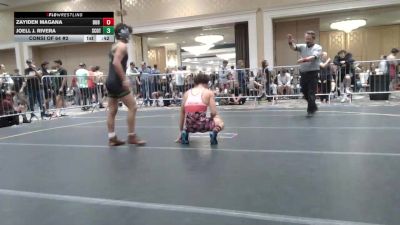 132 lbs Consi Of 64 #2 - Zayiden Magana, DUB Wrestling vs Joell J. Rivera, Scotsmen WC