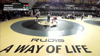 157 lbs Round Of 64 - Konrad Kutt, Phillips Exeter Academy vs Cole WIlson, Paul VI Catholic High School