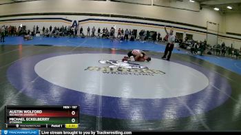 157 lbs Cons. Round 4 - Michael Eckelberry, Otterbein vs Austin Wolford, Rochester University