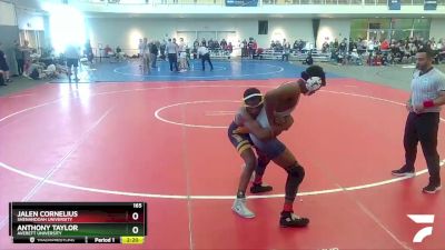 165 lbs Champ. Round 1 - Jalen Cornelius, Shenandoah University vs Anthony Taylor, Averett University