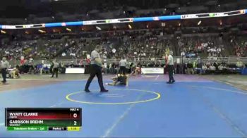 Quarterfinal - Wyatt Clarke, Crete vs Garrison Brehm, Waverly