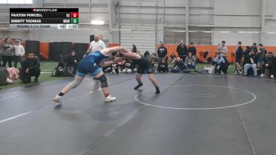 155 lbs Round 5 (10 Team) - Paxton Purcell, Kardiac Kidz vs Emmitt Thomas, Neighborhood Wrestling