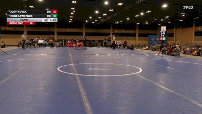 197 lbs Semis - Joey Novak, Wyoming vs Rune Lawrence, West Virginia