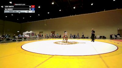 132 lbs Cons. Round 2 - Levi Smith, OK vs Eli Berry, OK