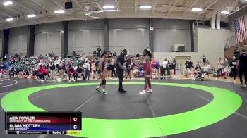 131 lbs Cons. Round 2 - Olivia Mottley, Life University vs Asia Fowler, University Of The Cumberlands