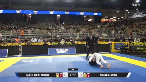Nolan Kai LaPoint vs Carter Joseph Sarcone 2025 Pan Kids Jiu-Jitsu IBJJF Championship