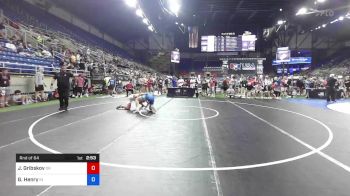 195 lbs Rnd Of 64 - Jaxson Gribskov, Oregon vs Gunner Henry, Indiana