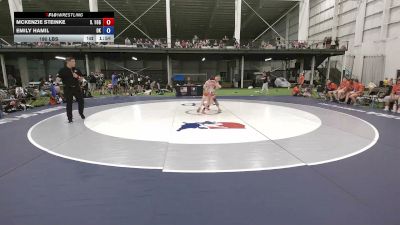 95 lbs McKenzie Steinke, Illinois vs Emily Hamil, Oklahoma