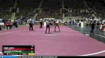120 lbs 1st Place Match - Cory Jones, Thompson HS vs Zachary Mcfarland, Enterprise HS
