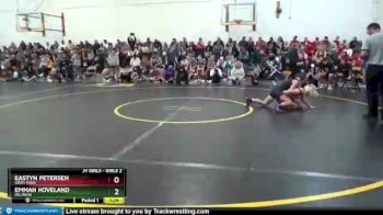Round 1 - Eastyn Petersen, West Fork vs Emmah Hoveland, Oelwein