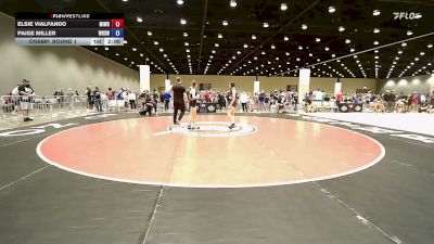 115 lbs Champ. Round 1 - Elsie Vialpando, Misfit Wrestling vs Paige Miller, Westmoore High School Wrestling