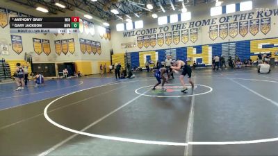 126 Blue Cons. Semi - Anthony Gray, Wellington Community Hs vs Gary Jackson, Miami Palmetto