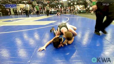 67-70 lbs Semifinal - Gage McElfresh, Shelton Wrestling Academy vs Eli Rabe, Piedmont