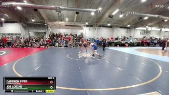 138 lbs Cons. Round 2 - Joe Loecke, Resurrection Christian vs Cameron Piper, Pueblo Central