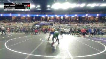 285 1A Champ. Round 1 - Keith Forbes, Wolfson vs Nathan Chen, Pine Crest