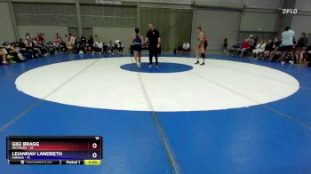 115 lbs Placement Matches (8 Team) - Gigi Bragg, Michigan vs Leiannah Landreth, Kansas