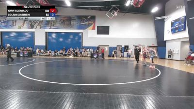 120 lbs John Alvarado, Texas vs Colton Zabinski, Illinois