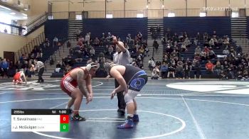 285 lbs Consolation - Tino Savaiinaea, Paulsboro vs Jeremy McGuigan, Quakertown