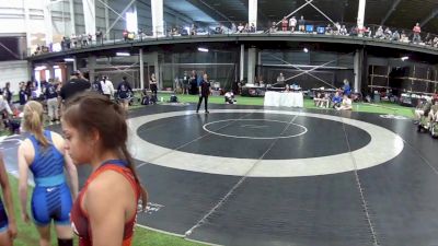 120 lbs Danika Castrejon, Virginia vs Devin Silva, California Red