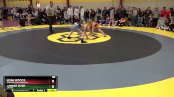 120 lbs Cons. Round 3 - Noah Woods, Washington Community vs Lander Bosh, Layton