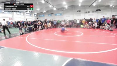 120 lbs Round Robin 1 - Landon Miller, Jacket Wrestling Club-HS vs Bentley West, Pheonix Wrestling-Blue-HS