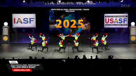 Peach State All Stars - Senior Peaches - "Yellow Brick Road" [2025 Senior Small Pom Semis] 2025 The Dance Worlds