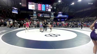 130 lbs 5th Place Match - Kailin Sebert, TX vs Tiyanna Mack, SC