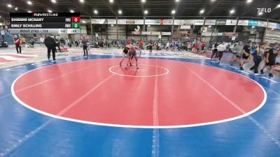 124 lbs Cons. Round 1 - Shienne Mcnary, Fairfield Wrestling Club vs Emily Schilling, Dickinson Wrestling Club