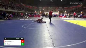 65 lbs Semifinal - Devin Holman, El Capitan High School Wrestling vs Wyatt Carter, California