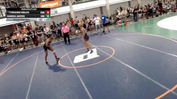 145-154 lbs Quarterfinal - Tyshawn Welch, Carbondale WC vs Kainoa Ancog, Johnsburg Area Wrestling Club