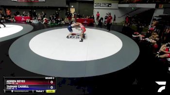 190 lbs Round 3 (16 Team) - Adrien Reyes, CVWA-FR vs Tasman Cassell, TCWA-FR